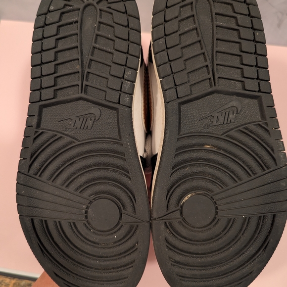 Air Jordan Nike Kids' Black and Gold Sneakers - Picture 6 of 10